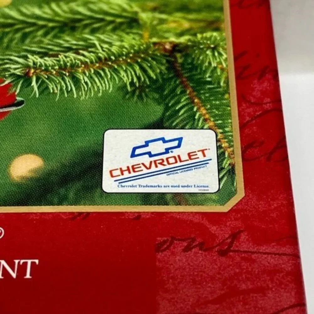 Vintage Christmas Ornament 1958 Custom Corvette Collector Club Edition Car‎ 2001